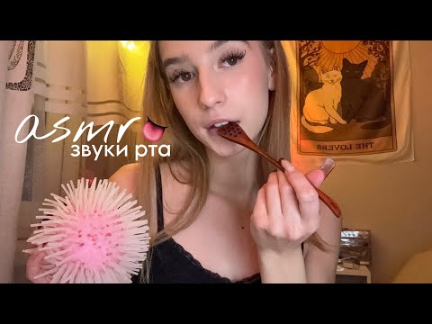 Видео: быстрый асмр для твоего расслабления🎀звуки рта👅
