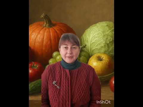 Видео: Сухоставська В.В., Натюрморт: "Овочі та фрукти".