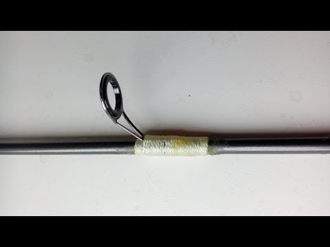 Видео: Как крепко привязать кольцо или катушку на спининг.