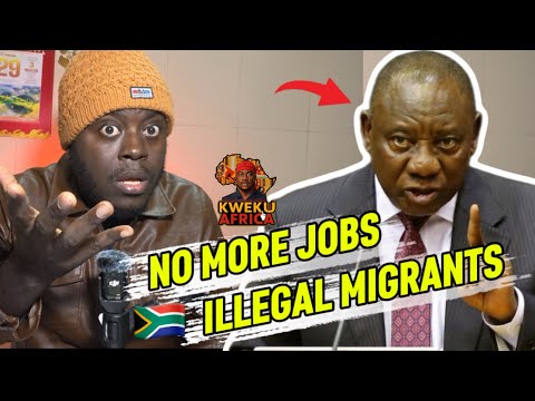 Видео: Рамафоса делает сенсационное заявление: в Южной Африке больше нет работы для нелегальных иммигран...