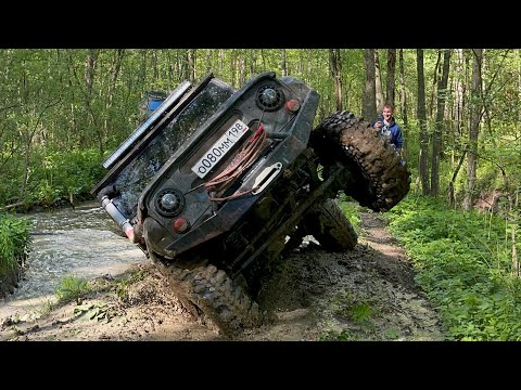 Видео: На что способен УАЗ? Новая Нива 21218 не выдержала испытаний...