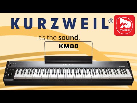 Видео: Миди-клавиатура KURZWEIL KM88