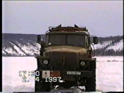 Видео: Дальнобойщики Олекминска. Часть 4(зимник, апрель 1997)