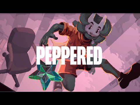 Видео: От Клерка До Спасителя Мира | PEPPERED: an Existential Platformer [#1]
