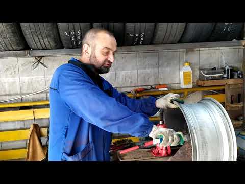 Видео: Самодельный станок для правки литых дисков
