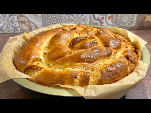 Видео: Пухкав тутманик със сирене / Тутманик с сыром / Fluffy tutmanik with cheese