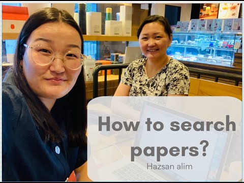 Видео: ШИНЖЛЭХ УХААНЫ ӨГҮҮЛЭЛ ХЭРХЭН ХАЙХ ВЭ? How to search scientific papers?