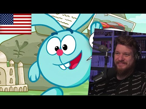 Видео: Все ляпы английского дубляжа Смешариков [ТРУДНОСТИ ПЕРЕВОДА] | РЕАКЦИЯ НА HIMA