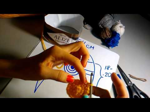 Видео: Шапка миньон 1часть