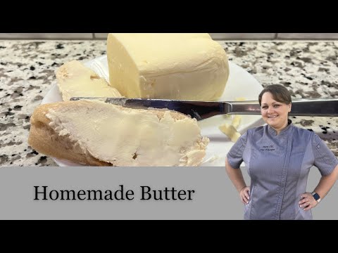 Видео: Homemade butter ( Домашнее сливочное масло)