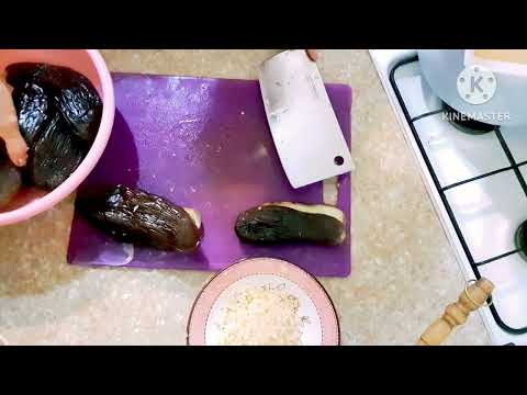 Видео: Собрала баклажаны и приготовила обалденное блюдо, малосольные баклажаны