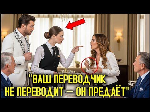 Видео: ПЕРЕВЕДИ, ЕСЛИ СМОЖЕШЬ!» — сказала ОФИЦИАНТКА… и оставила МИЛЛИАРДЕРА в полном ШОКЕ 💥💬