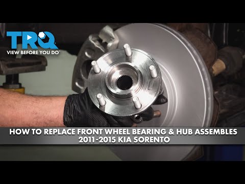 Видео: Как заменить передний ступичный подшипник и ступицу в сборе на Kia Sorento 2011-2015