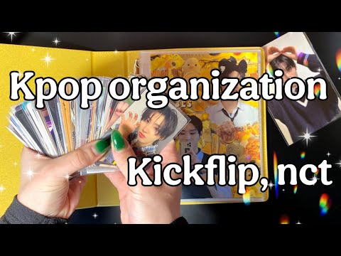 Видео: [n] Binder organization kickflip,nct § Организация биндера кикфлип, нст
