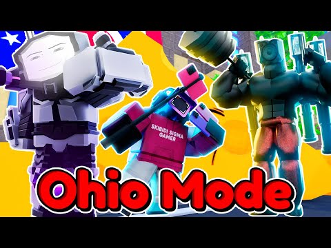 Видео: ИГРАЮ ТОЛЬКО ЗА ЮНИТОВ ВЫПАЛИ В OHIO MODE В Toilet Tower Defense! Енот Roblox