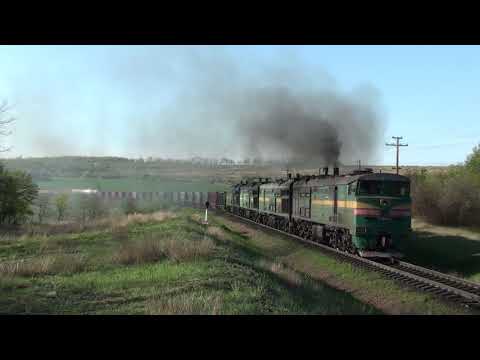 Видео: 4ТЭ10C ;) 3ТЭ10М-0152А/Б,3ТЭ10М-1297Б/1247B Толкач 1249A Абаклия CFM/Молдовия