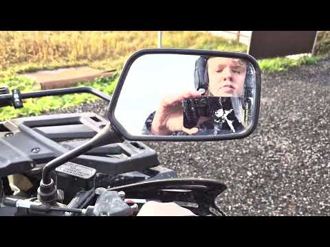 Видео: Вывез листву в лес( мини покатушка)