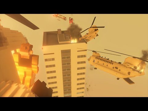 Видео: Крушение Вертолётов #2 | Teardown