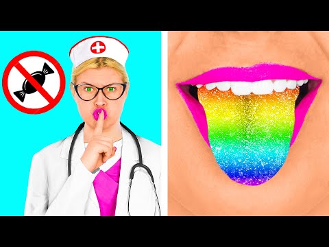 Видео: Как Пронести Еду в Больницу | Смешные Cитуации от Fun Challenge