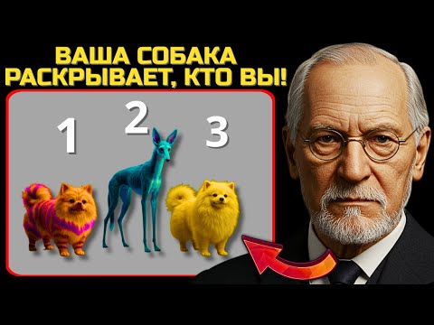 Видео: СОБАКА, КОТОРУЮ ВЫ ВЫБЕРЕТЕ, ПОКАЖЕТ, КТО ВЫ НА САМОМ ДЕЛЕ – ПСИХОЛОГИЧЕСКИЙ ТЕСТ КАРЛА ЮНГА