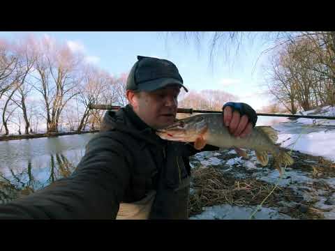 Видео: Нахлыст. Небольшая река ранней весной.