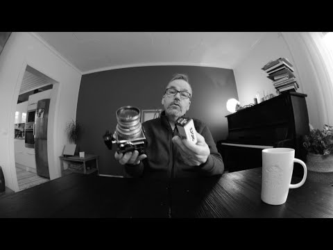 Видео: Фотографирование свежего снега с помощью Hasselblad SWC и Rolleiflex --- от ISO/ASA 12500 до 125