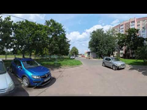 Видео: #Гомель | улица Маневича - Сельмаш | VR #TimeLapse 8k