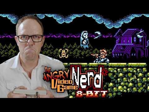 Видео: Angry Video Game Nerd 8-bit — полная игра, без смертей (сложный режим)