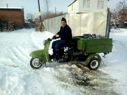 Видео: Мотороллер Муравей!