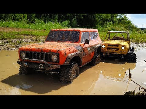 Видео: RC Трофи по Грязи Песку и Воде