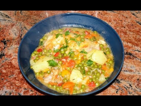 Видео: Яхния с пиле и грах