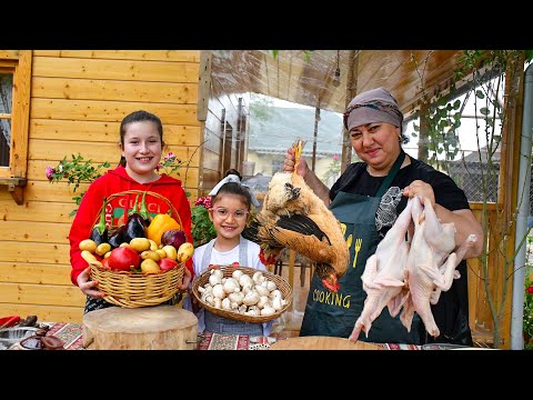 Видео: Рецепт хрустящей курицы с овощами – НЕОБЫЧНЫЙ ОБЕД