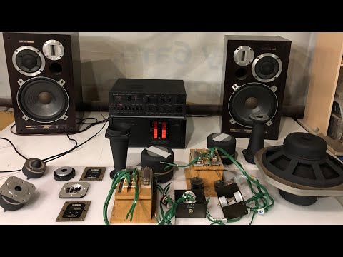 Видео: Оригинальная внутрянка акустики Fx-1 (yamaha)