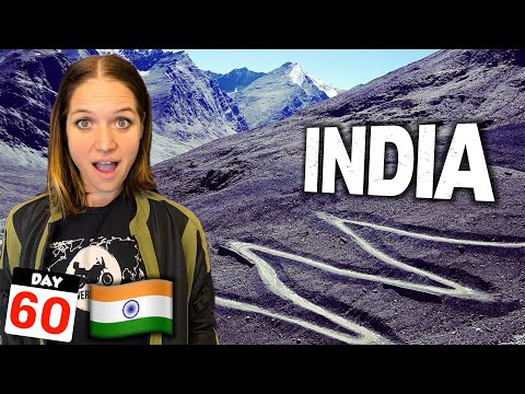 Видео: 60🇮🇳 Наш самый БЕЗУМНЫЙ заезд на данный момент 😱 Достижение высоты 16 000 футов в Гималаях