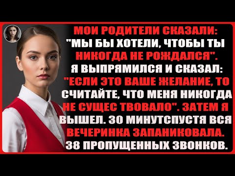 Видео: Мои родители сказали: «Мы желаем, чтобы ты никогда не рождался». Я выпрямился и сказал: «Если…».