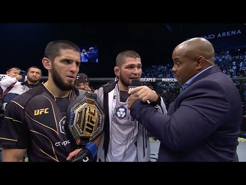 Видео: UFC 280: Махачев vs Оливейра, Хабиб - Слова после боя