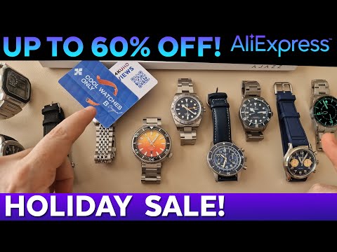 Видео: Праздничная распродажа AliExpress 2025: 10 лучших часов, которые стоит купить!