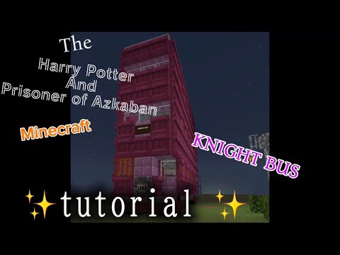 Видео: knight bus minecraft tutorial (как построить автобус ночной рыцарь в майнкрафт тутор)