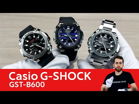 Видео: Новые Маленькие G-STEEL / Casio G-SHOCK GST-B600