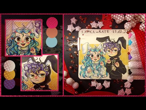 Видео: ВОПРОС-ОТВЕТ| рисую Милс Кела и Вэлл