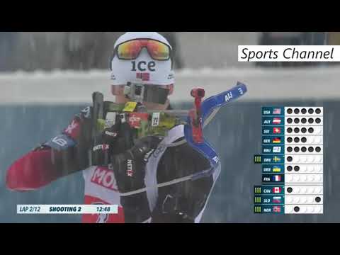 Видео: Біатлон  10 02 21 Чемпіонат Cвіту 2021  Змішана естафета