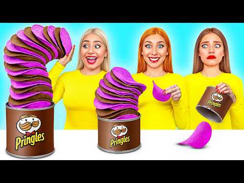 Видео: 100 Слоев Еды Челлендж | Фантастические Лайфхаки с Едой от Bubba DO Challenge