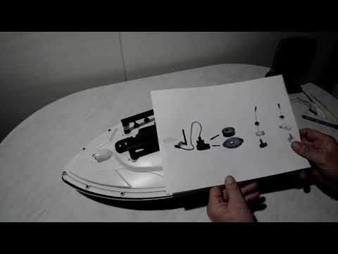 Видео: Установка эхолота LUCKY FF918 C  на кораблик FLYTEC