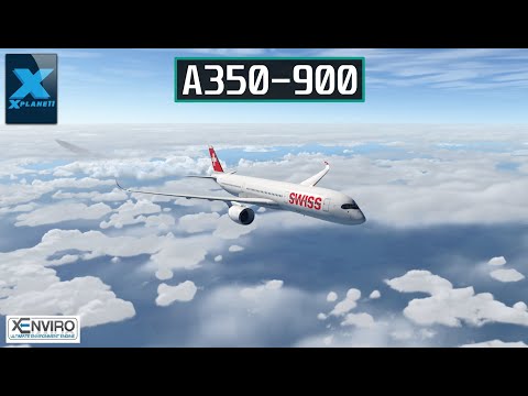 Видео: Гайд A350-900 Flight Factor | #a350 #xplane11