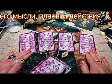 Видео: 🌹🗿❤❤Его мысли, планы, действия. гадание на таро.