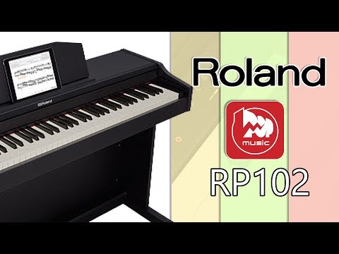 Видео: Цифровое фортепиано ROLAND RP102