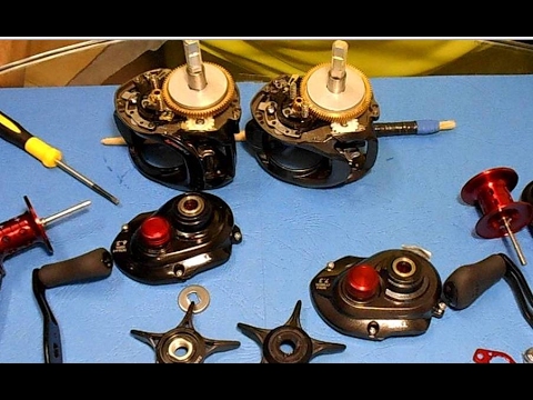 Видео: Tatula type R & Tatula CT сравниваем механизм внутри. Вес шпули Tatula CT