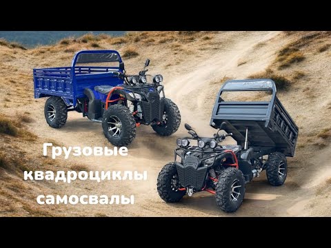 Видео: Видеообзор грузового квадроцикла самосвала Zongshen 300