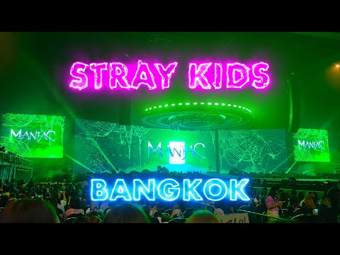 Видео: Stray Kids in Bangkok! Maniac World Tour. Шоу в Бангкоке