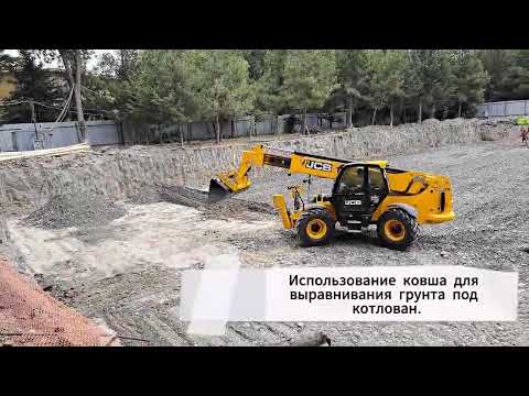 Видео: Телескопический погрузчик JCB 540-170.